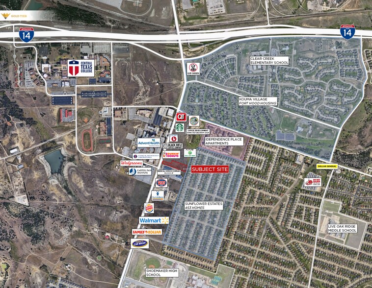 More Photos Of 2252 Clear Creek Rd, Killeen Land For Sale