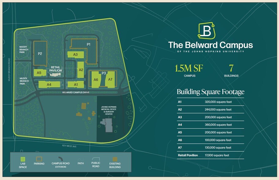 More Photos Of Belward Campus, Rockville Unknown For Lease