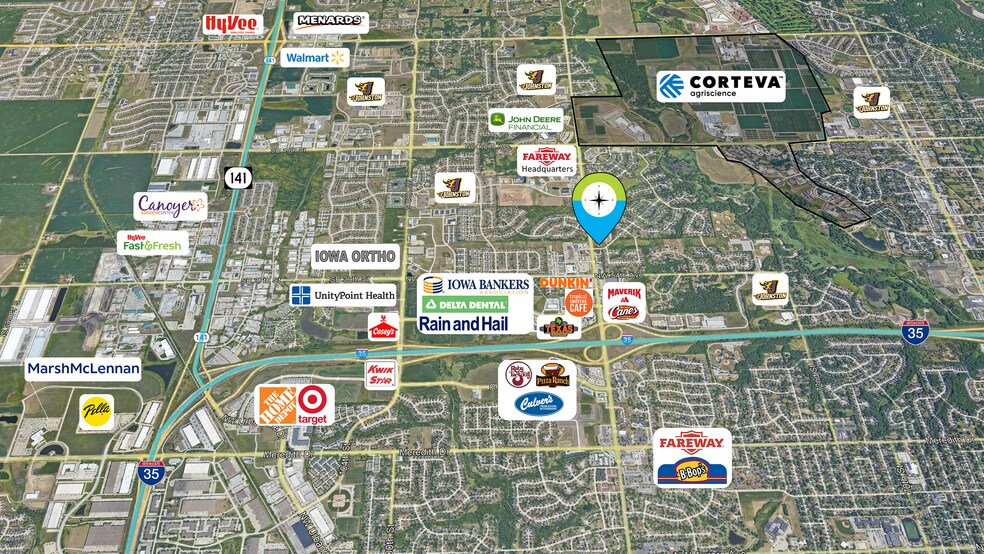 More Photos Of 5619 NW 86th St, Johnston Office For Lease