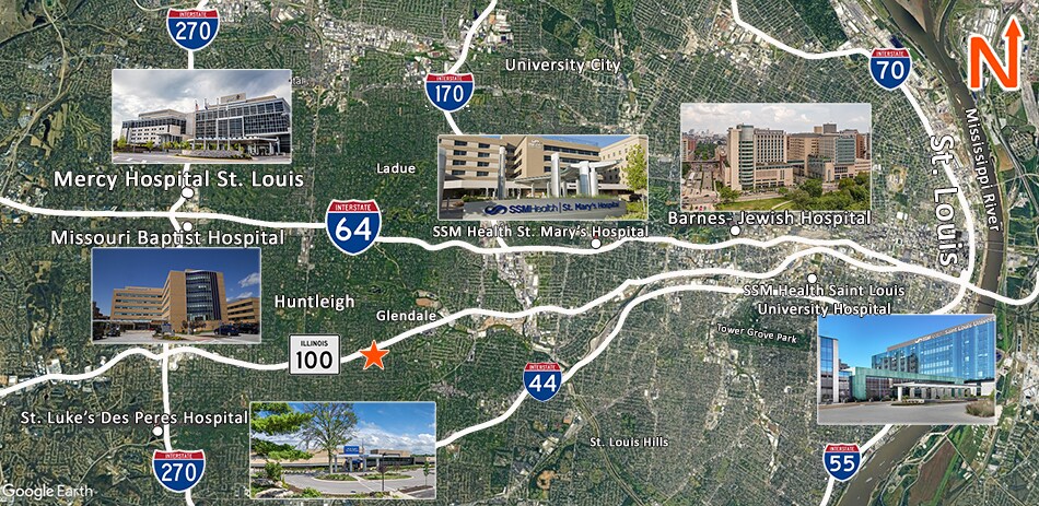 More Photos Of 10012 Manchester Rd, Saint Louis Medical For Sale