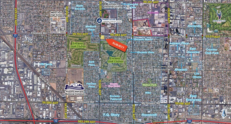 More Photos Of 2801-2829 N 15th Ave, Phoenix General Retail For Lease