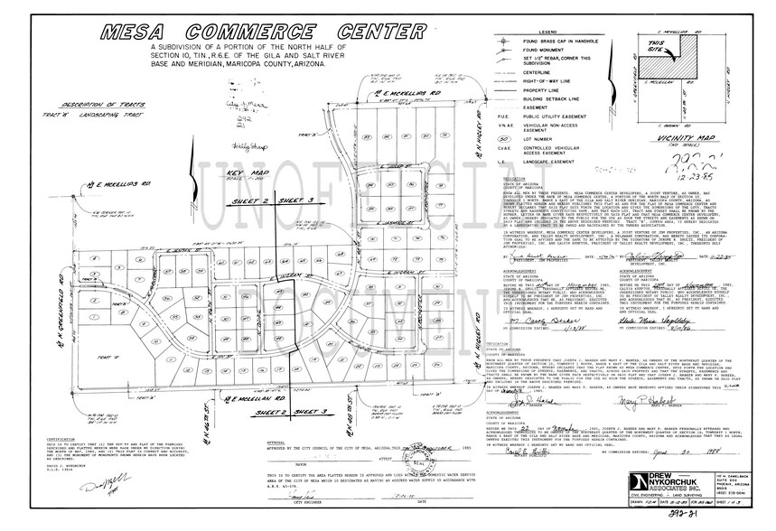 More Photos Of 1734 N Parkcrest, Mesa Land For Sale