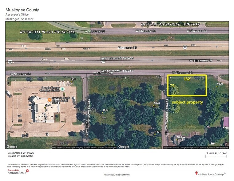 Primary Photo Of Carroll St & W Shawnee Ave, Muskogee Land For Sale