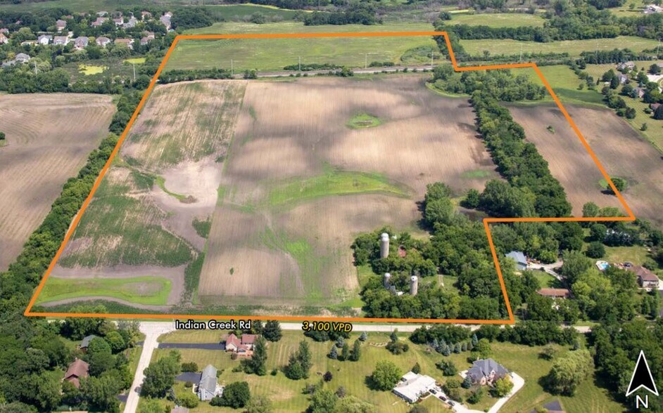Primary Photo Of 23050 Indian Creek Rd, Mundelein Land For Sale