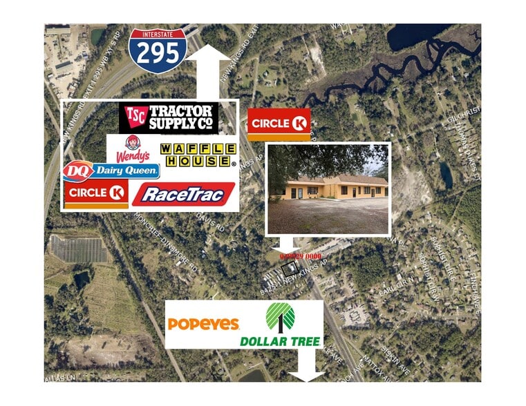 More Photos Of 8428 New Kings Rd, Jacksonville Storefront Retail Office For Lease