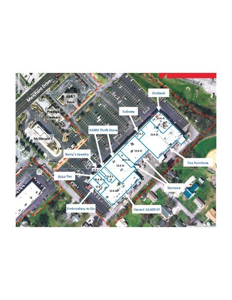 Primary Photo Of 314 Merchants Dr, Knoxville General Retail For Sale