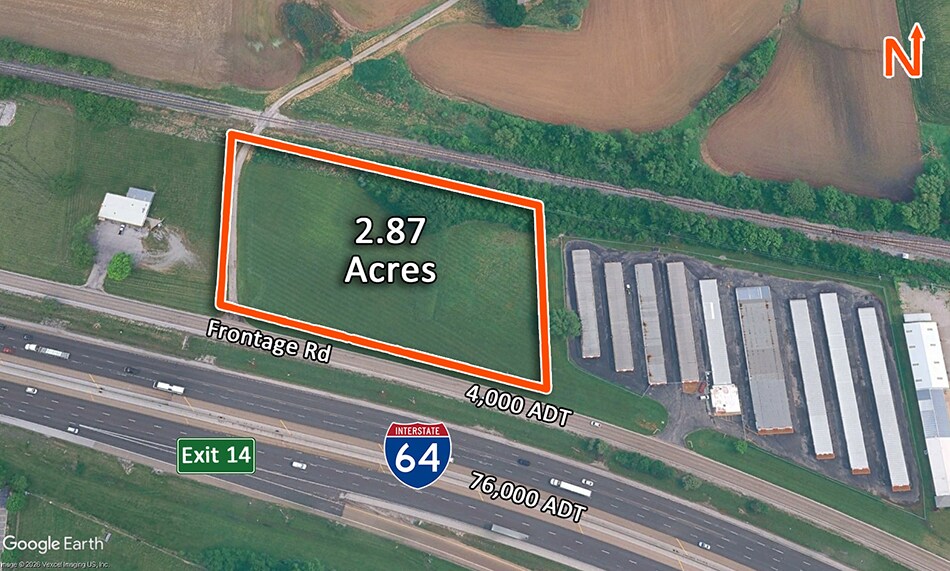 Primary Photo Of 1414 Frontage Rd, O'Fallon Land For Sale