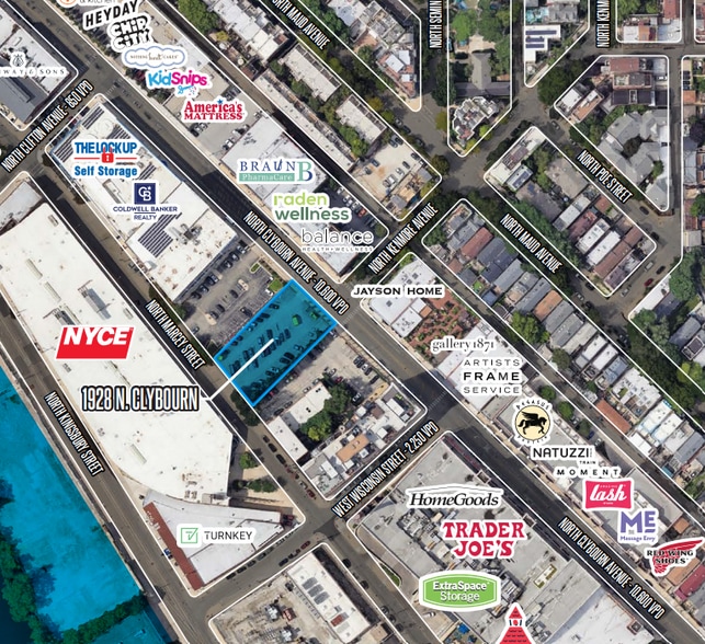 Primary Photo Of 1928 Clybourn ave, Chicago Land For Lease