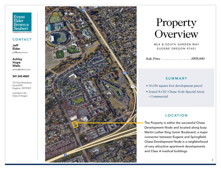 More Photos Of Martin Luther King Junior Boulevard @ South Garden Way, Eugene Land For Sale