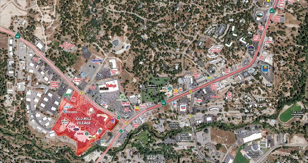 Primary Photo Of 40032 Highway 49, Oakhurst General Retail For Lease