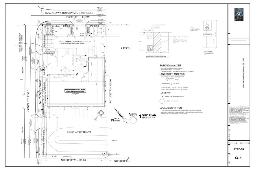 More Photos Of 10304-10322 Blackhawk Blvd, Houston Storefront For Lease