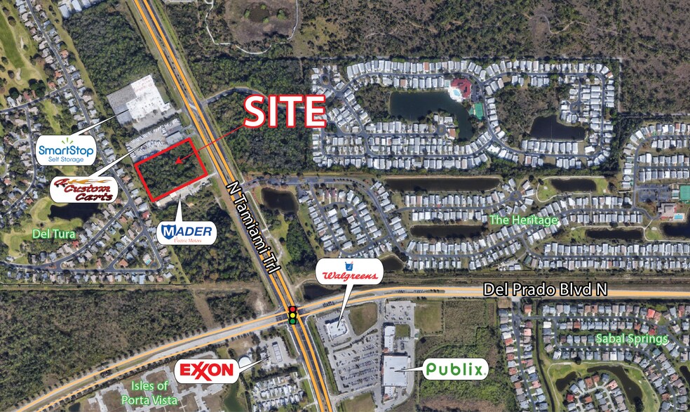More Photos Of 18201-18171 N Tamiami Trl, North Fort Myers Land For Sale
