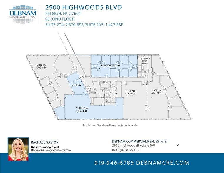 More Photos Of 2900 Highwoods Blvd, Raleigh Office For Lease