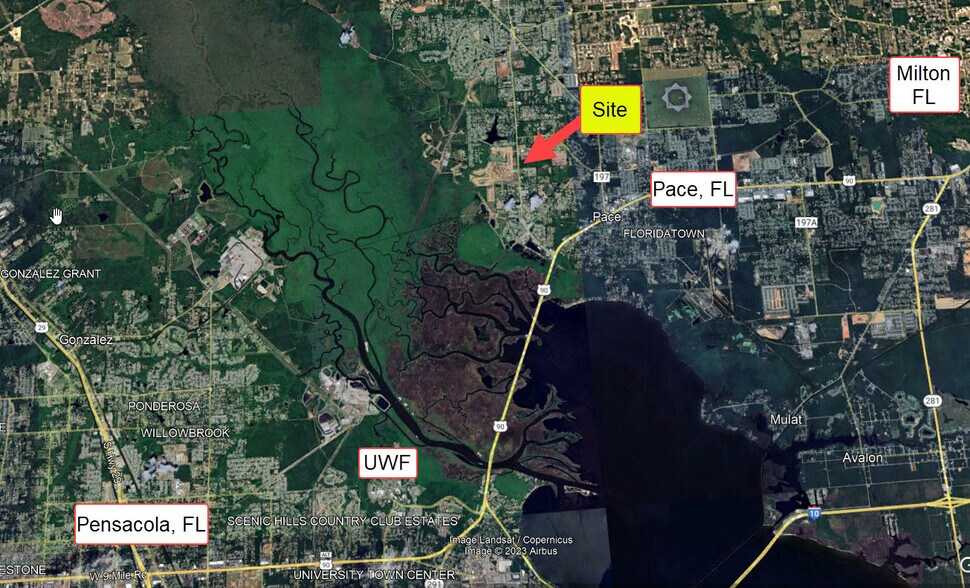 More Photos Of 4808 Woodbine Rd, Pace Land For Sale