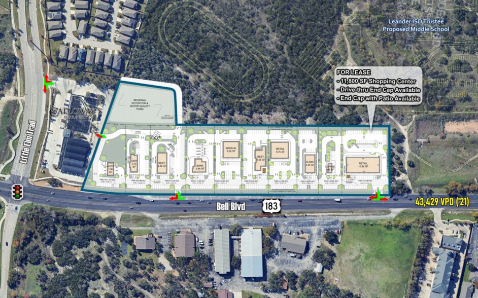 Primary Photo Of 0 Bell st, Cedar Park Land For Sale