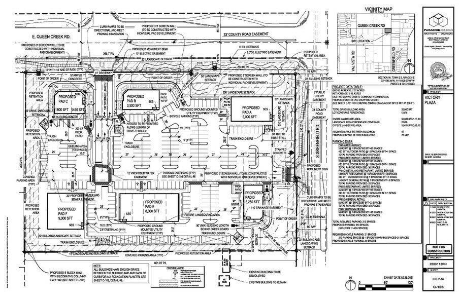 More Photos Of Greenfield Rd & Queen Creek Rd, Gilbert Land For Lease