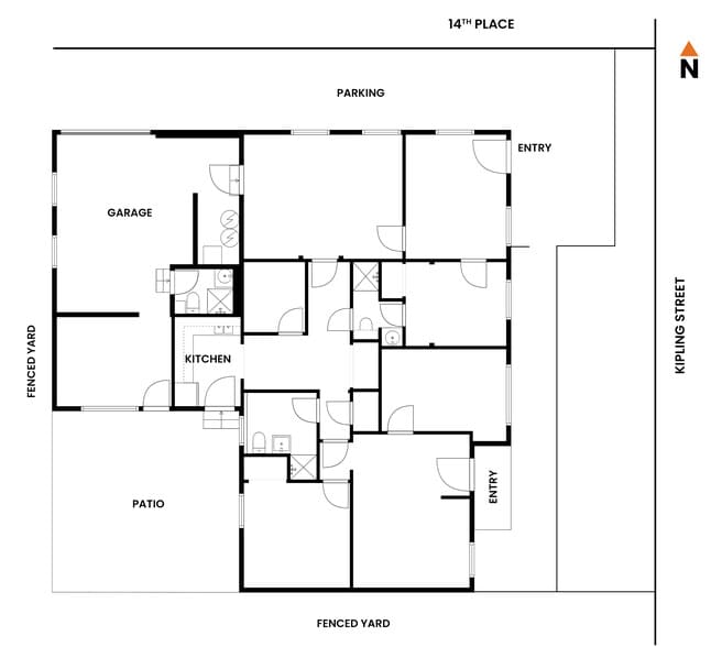 More Photos Of 1399 Kipling St, Lakewood Office Residential For Sale