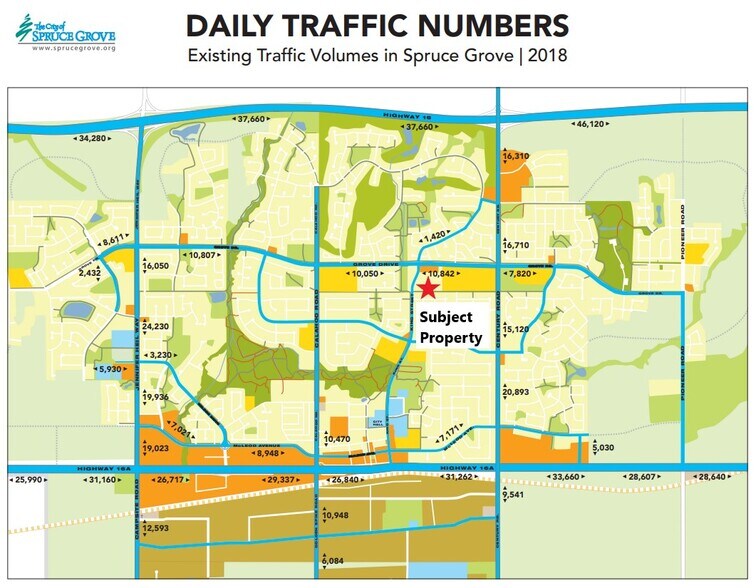 More Photos Of 636 King St, Spruce Grove Storefront Retail Office For Lease