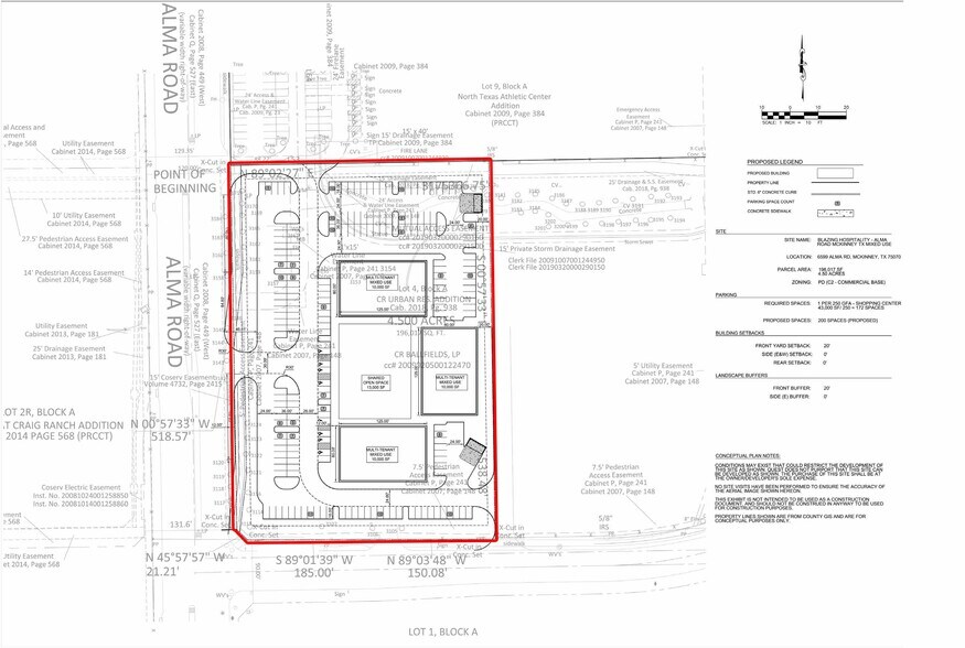 More Photos Of 6599 Alma Rd, McKinney Freestanding For Lease