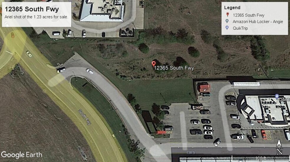 More Photos Of 12365 S Freeway, Burleson Land For Sale