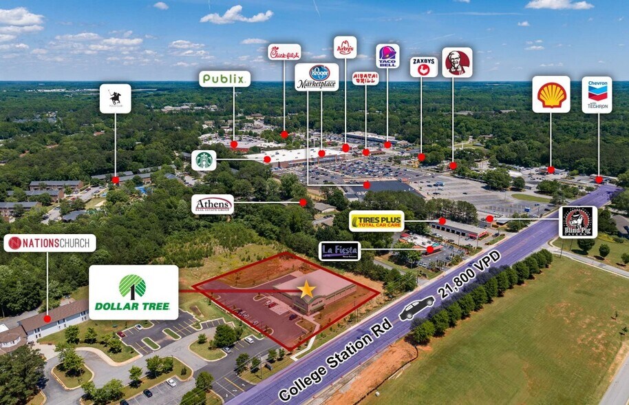 More Photos Of 1265 College Station Rd, Athens Convenience Store For Sale