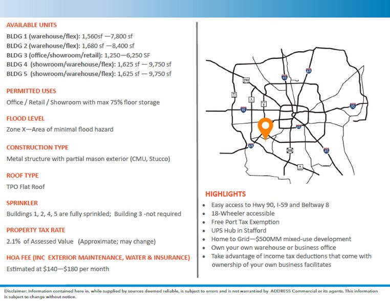 More Photos Of 4231 S Main St, Stafford Storefront Retail Office For Lease