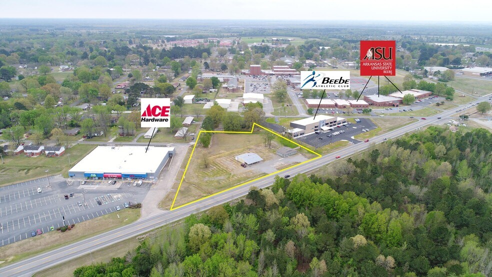 Primary Photo Of 1105 W Dewitt Henry Dr, Beebe Land For Sale