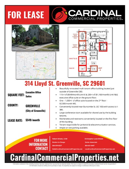 More Photos Of 314 Lloyd St, Greenville Office For Sale