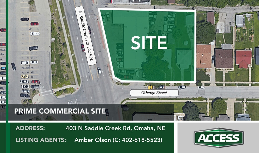 Primary Photo Of 403 N Saddle Creek Rd, Omaha Land For Sale