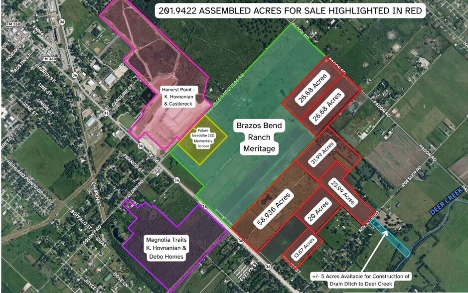 Primary Photo Of Hwy 36, Needville Land For Sale