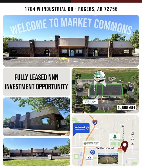 Primary Photo Of 1704 W Industrial Dr, Rogers Office For Sale