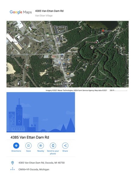 More Photos Of 4385 Van Ettan Dam Rd, Oscoda Land For Sale