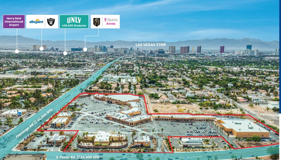 Primary Photo Of 3220-3370 E Flamingo Rd, Las Vegas Unknown For Lease
