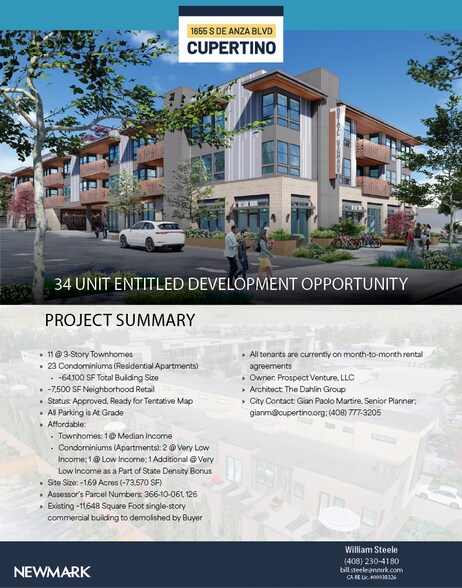 More Photos Of 1655 S De Anza Blvd, Cupertino Land For Sale