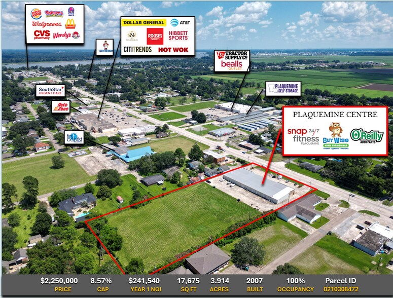 More Photos Of 58630 Belleview Dr, Plaquemine General Retail For Sale