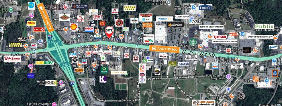 More Photos Of 3101 US 90 hwy, Lake City Land For Lease