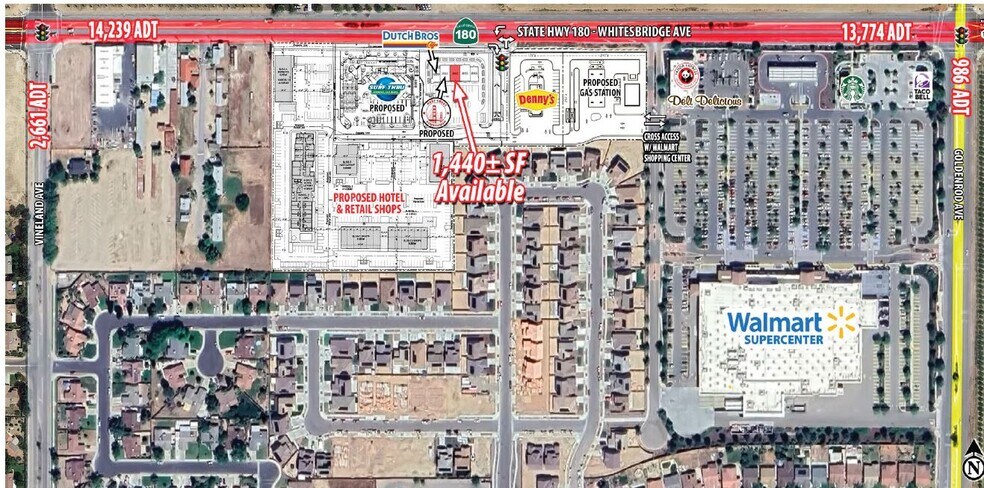 Primary Photo Of 14025-14075 W Whitesbridge Ave, Kerman Freestanding For Lease