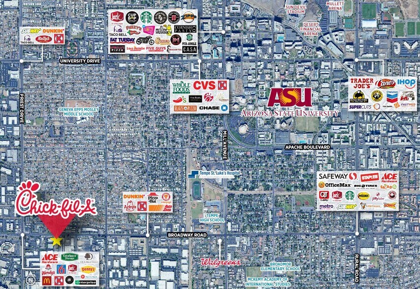 More Photos Of 1139 W Broadway Rd, Tempe Fast Food For Sale