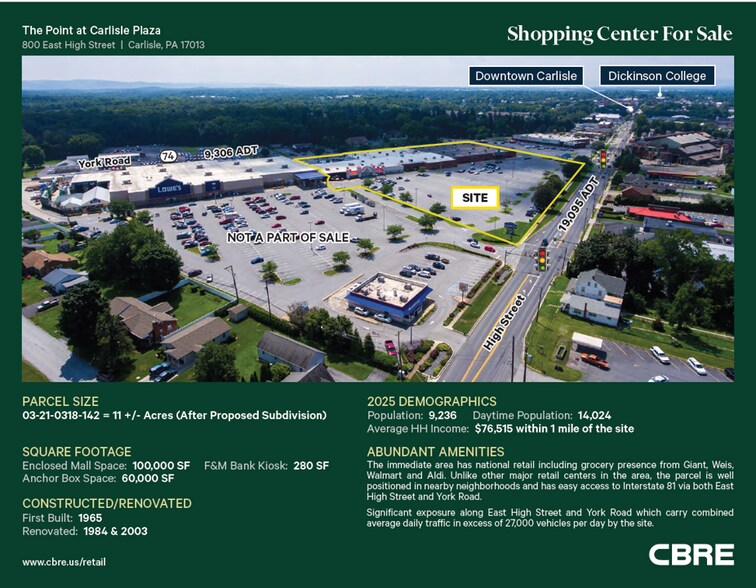 More Photos Of 800 E High St, Carlisle Freestanding For Sale