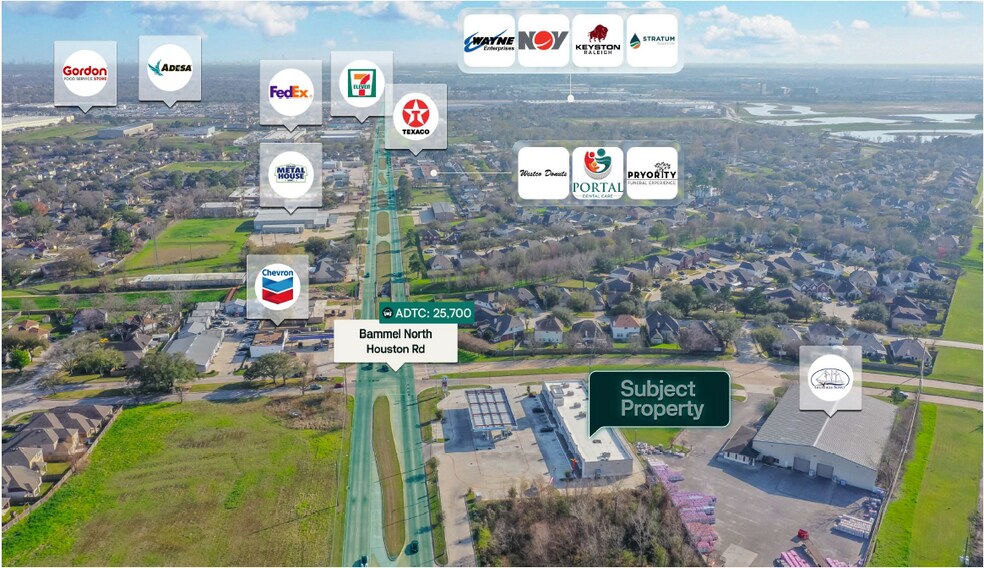 More Photos Of 12311 Bammel North Houston Rd, Houston Freestanding For Sale