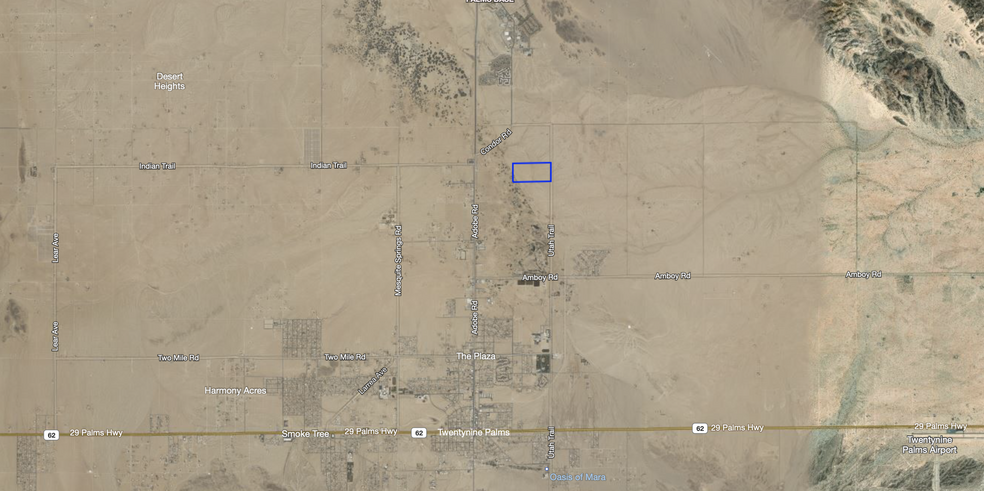 Primary Photo Of Utah Trl, Twentynine Palms Land For Sale