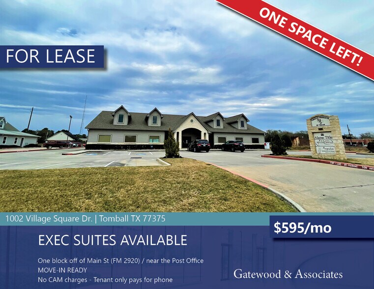 Primary Photo Of 1002 Village Square Dr, Tomball Office For Lease