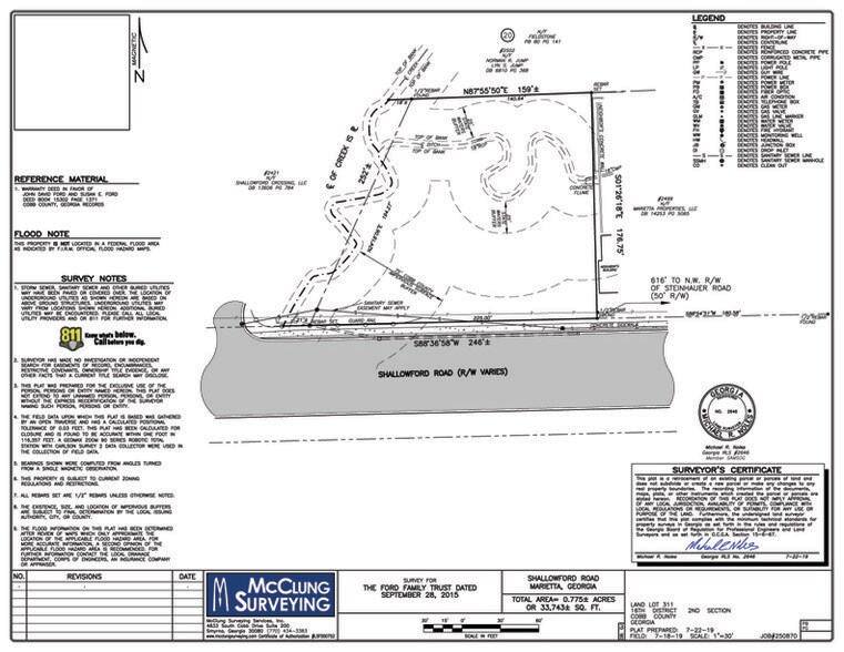 More Photos Of Shallowford Rd @ Trickum Road, Marietta Land For Sale