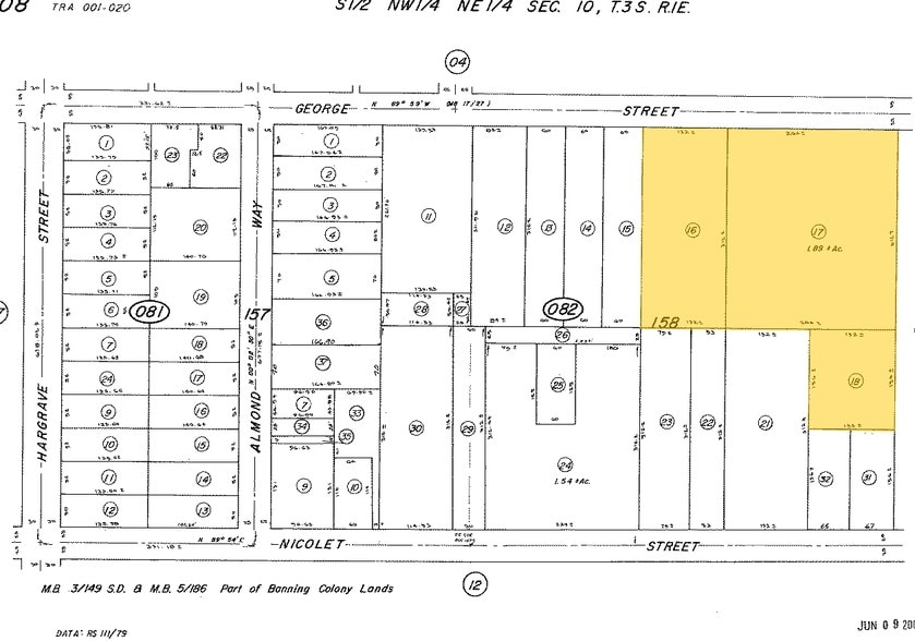 Primary Photo Of 1130 E George St, Banning Land For Sale