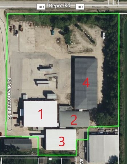 More Photos Of 625 Menomonee St, Theresa Warehouse For Lease