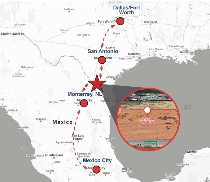 More Photos Of 1002 Mercury Mine Rd, Laredo Land For Sale