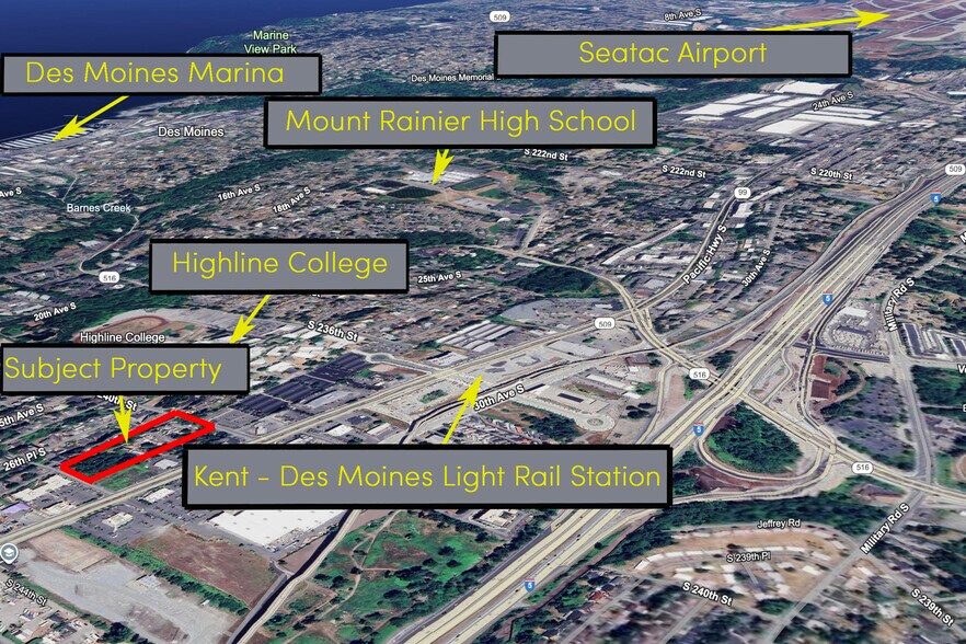 Primary Photo Of 2705 S 240th St, Kent Land For Sale