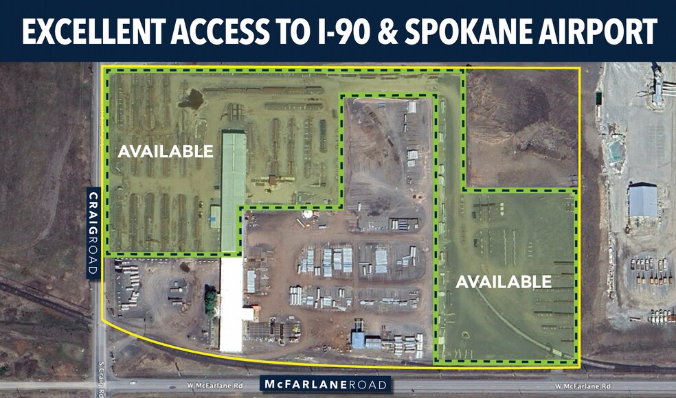 Primary Photo Of 2821-2823 S Craig Rd, Airway Heights Manufacturing For Lease
