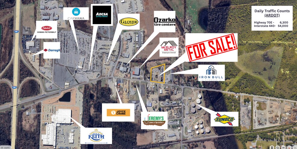 More Photos Of 7918 US-70, North Little Rock Trailer Camper Park For Sale