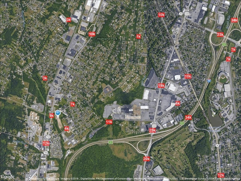 More Photos Of Route 764 @ California Avenue, Altoona Land For Sale